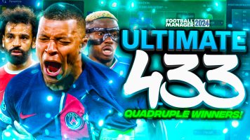 FM2024战术 The ULTIMATE 433 (97%胜率)