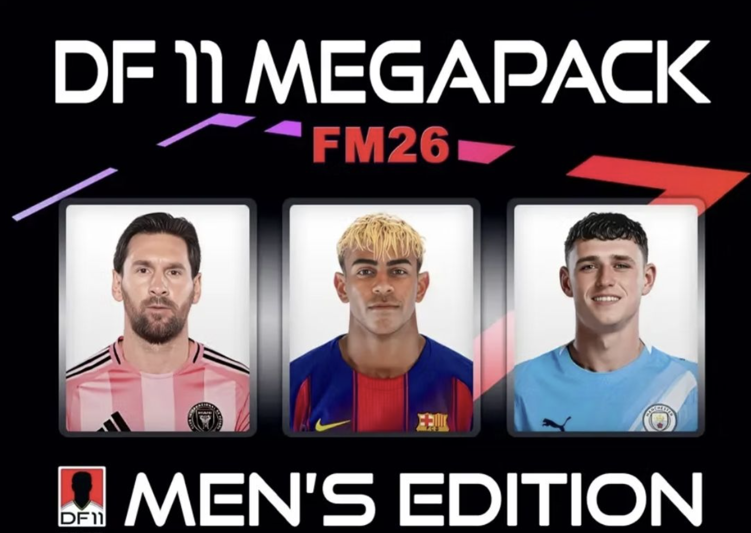 FM2026 经典头像DF11 FACES MEGAPACK